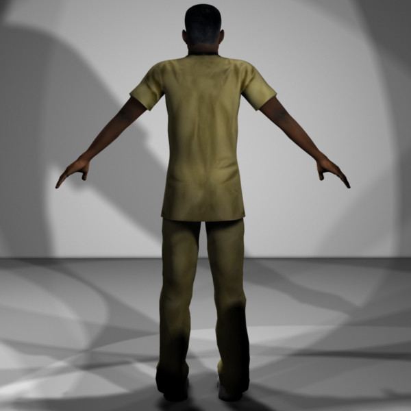 3d model rigged medical personnel - Medical Personnel Collection Rigged - Men #2 by MasonMotion